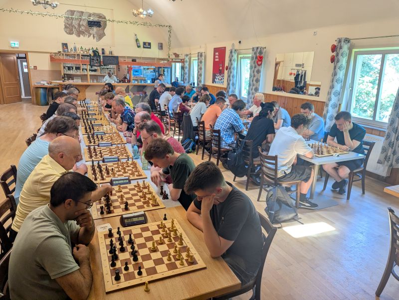 Schnellschach-ThEM 2026: Blick in den Turniersaal